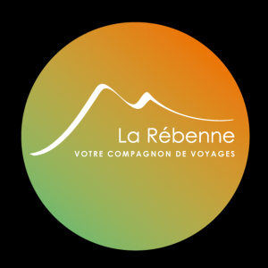 Logo La Rébenne - agence de voyages sportifs à pied et à vélo