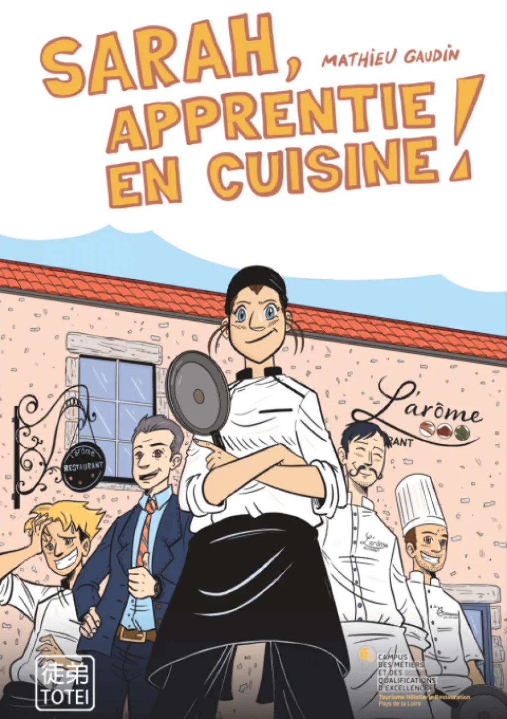 Manga TOTEI Tome 2 - Sarah Apprentie en cuisine!