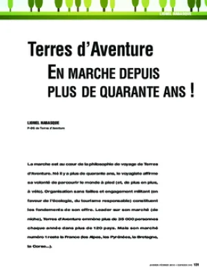 Terres d’Aventure. En marche depuis plus de quarante ans !