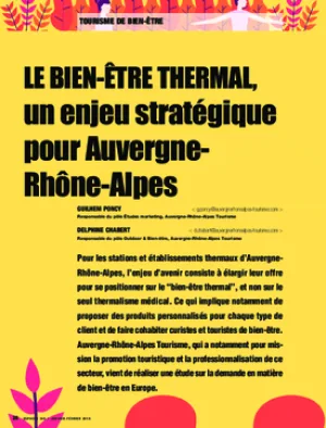 Le bien-être thermal, un enjeu stratégique pour Auvergne-Rhône-Alpes
