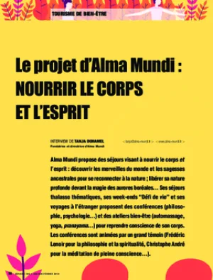 Le projet d’Alma Mundi : nourrir le corps et l’esprit