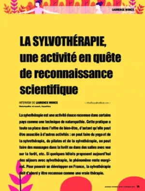 La sylvothérapie, une activité en quête de reconnaissance scientifique