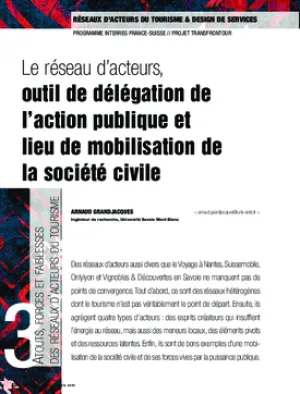 Le réseau d’acteurs, outil de délégation de l’action publique et lieu de mobilisation de la société civile