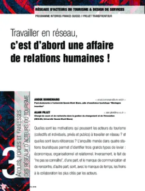 Travailler en réseau, c’est d’abord une affaire de relations humaines !