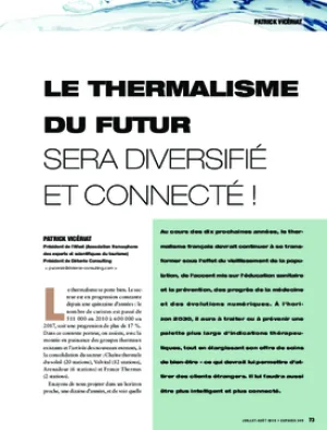 Le thermalisme du futur sera diversifié et connecté !