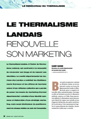 Le thermalisme landais renouvelle son marketing