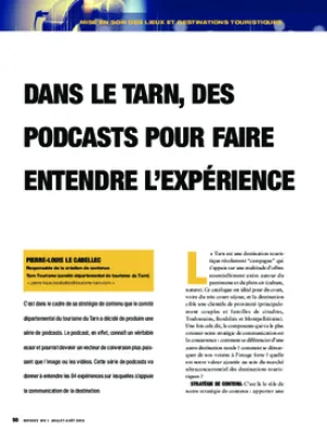 Dans le Tarn, des podcasts pour faire entendre l’expérience