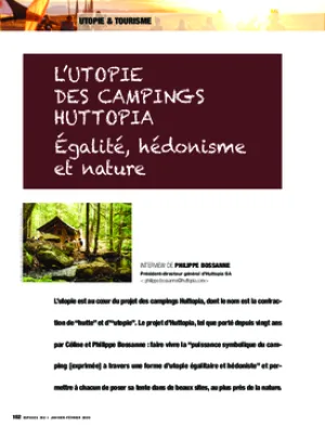L’utopie des campings Huttopia. Égalité, hédonisme et nature