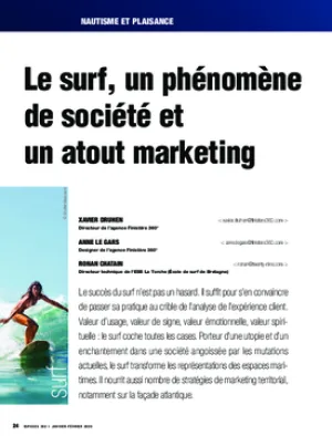 Le surf, un phénomène de société et un atout marketing