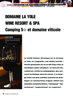 Domaine La Yole Wine Resort & Spa. Camping 5* et domaine viticole