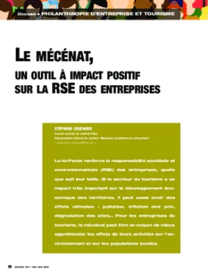 Le mécénat, un outil à impact positif sur la RSE des entreprises