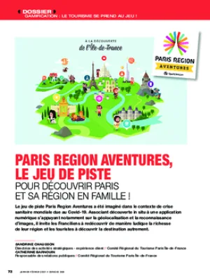 Paris Région Aventures, Le Jeu de piste pour découvrir Paris et sa région en famille !