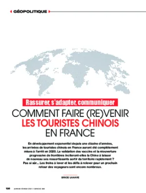 Comment faire (re)venir les touristes chinois en France