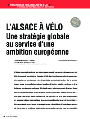 L’Alsace à vélo, une stratégie globale au service d'une ambition européenne (Maj. 2021)