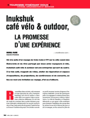 Inukshuk café vélo & outdoor, la promesse d'une expérience (Maj. 2021)