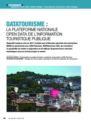 DATAtourisme : la plateforme nationale open data de l’information touristique publique
