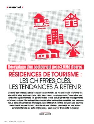 Résidences de tourisme : les chiffres-clés, les tendances à retenir
