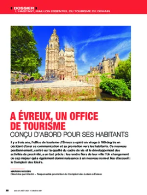 A Évreux, un office de tourisme conçu d’abord pour ses habitants