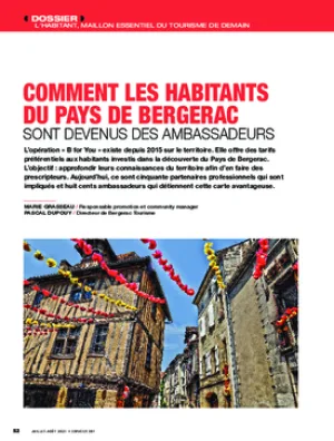 Comment les habitants du Pays de Bergerac sont devenus des ambassadeurs