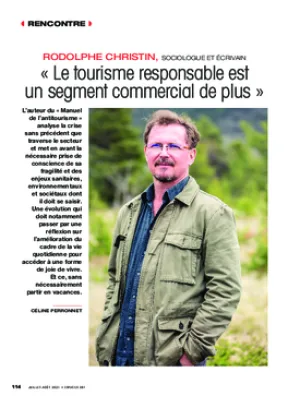 "Le tourisme responsable est un segment commercial de plus"