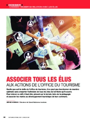 Associer tous les élus aux actions de l’office du tourisme