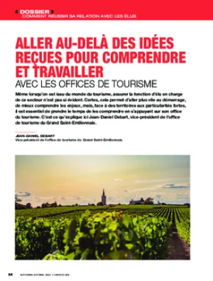 Aller au-delà des idées reçues pour comprendre et travailler avec les offices de tourisme