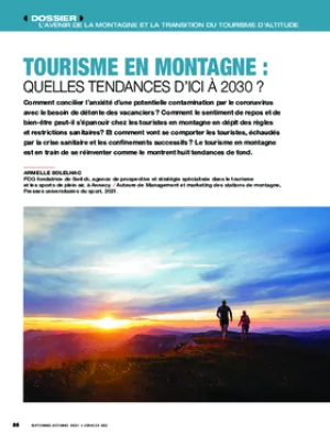 Tourisme en montagne : quelles tendances d’ici à 2030 ?