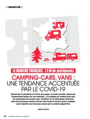 Camping-cars, vans : une tendance accentuée par le Covid-19