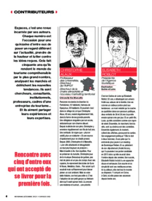 5 portraits d'auteurs de la revue