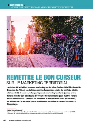Remettre le bon curseur sur le marketing territorial