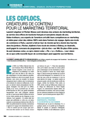 Les Coflocs, créateurs de contenu pour le marketing territorial