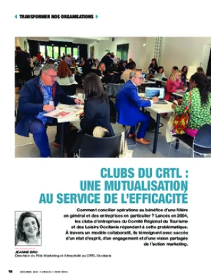 Clubs du CRTL : une mutualisation au service de l’efficacité