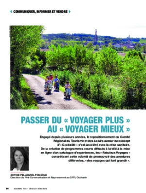 Passer du « voyager plus » au « voyager mieux »