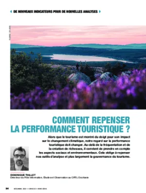 Comment repenser la performance touristique ?