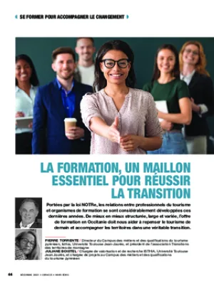 La formation, un maillon essentiel pour réussir la transition
