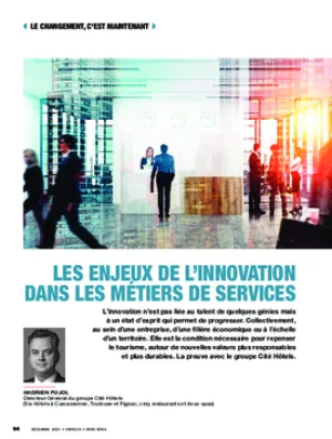 Les enjeux de l’innovation dans les métiers de services