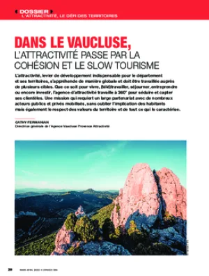 Dans le Vaucluse, l’attractivité passe par la cohésion et le slow tourisme