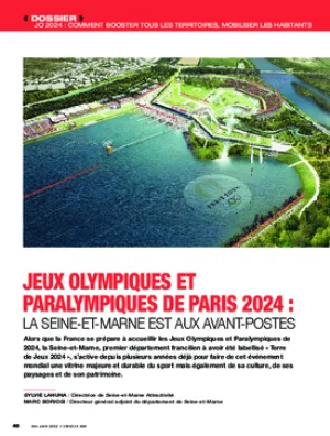 Jeux Olympiques et Paralympiques de Paris 2024 : la Seine-et-Marne est aux avant-postes
