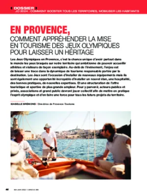 En Provence, comment appréhender la mise en tourisme des Jeux Olympiques pour laisser un héritage