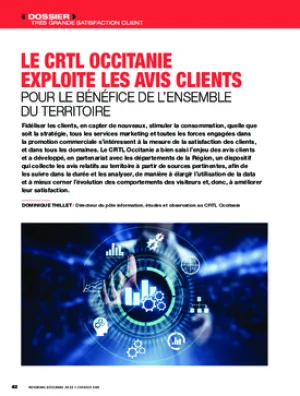 Le CRTL Occitanie exploite les avis clients pour le bénéfice de l’ensemble du territoire