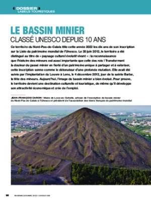 Le bassin minier classé Unesco depuis 10 ans