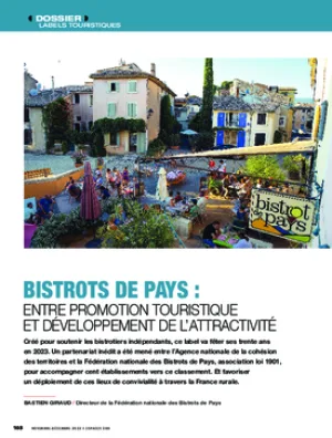 Bistrots de Pays : entre promotion touristique et développement de l’attractivité