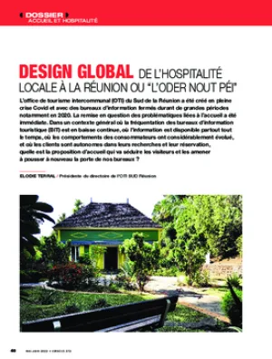 Design global de l’hospitalité locale à la réunion ou “l’oder nout péi”