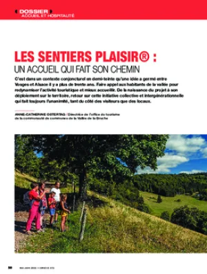 Les sentiers PLaisir® : un accueil qui fait son chemin