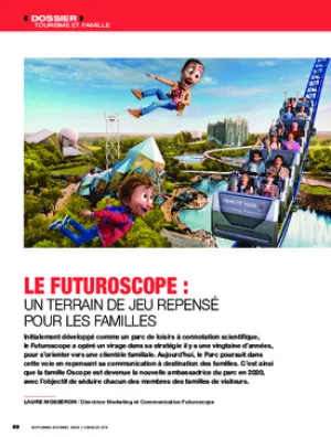 Le Futuroscope : un terrain de jeu repensé pour les familles
