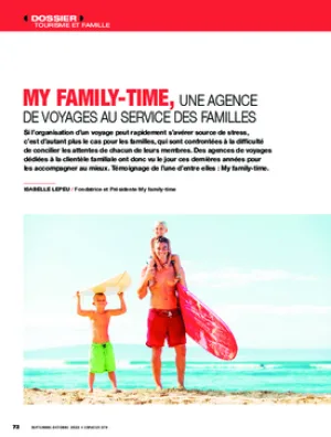 My family-time, une agence de voyages au service des familles