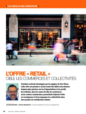 L’offre «retail » cible les commerces et collectivités