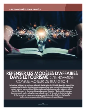 Repenser les modèles d’affaires dans le tourisme : l'innovation comme moteur de transition