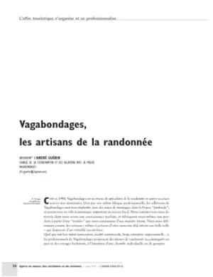 Vagabondages, les artisans de la randonnée