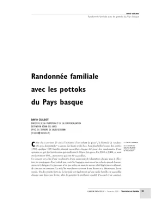 Randonnée familiale avec les pottoks en Pays basque